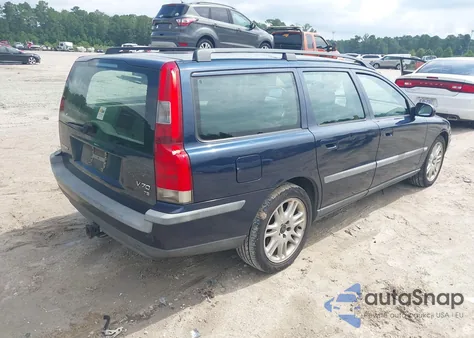 2002 Volvo V70 T5 из США, поврежденный, VIN YV1SW53D921172912